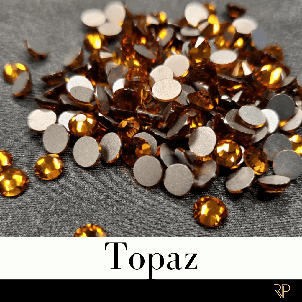 Topaz Crystal Color Rhinestone (10 Gross Pack) - The Rhinestone Place
